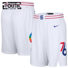 Niños NBA Philadelphia 76ers Pantalones 2024-25 Nike City Edition Swingman